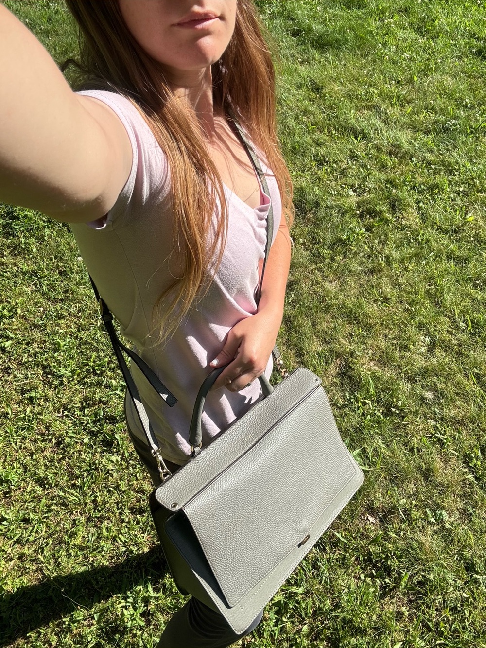 Furla Pebbled Leather Shoulder Bag - Picture 4 of 17